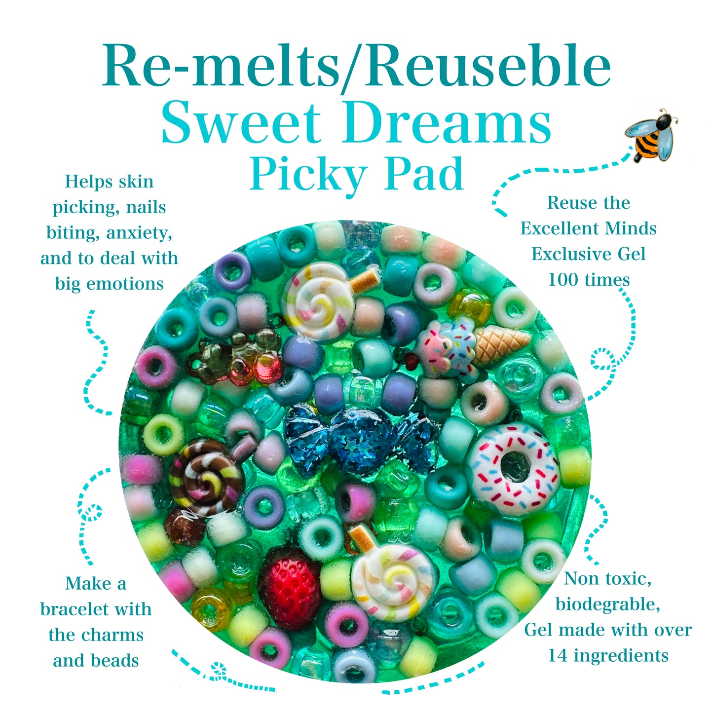 Reusable Blue Sweet Dreams Picky Pad (Scented)