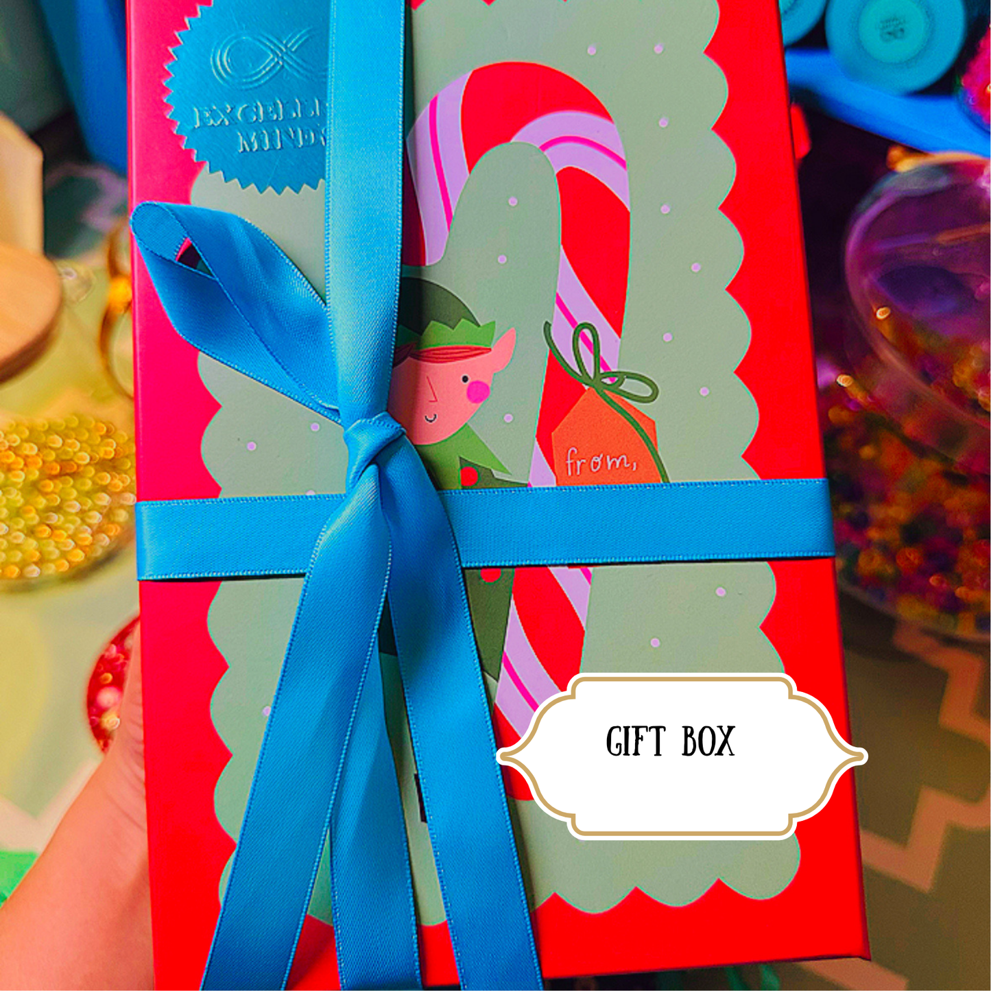 Reindeer Warrior Mindset Christmas Box and Course (re-meltable picky pad)