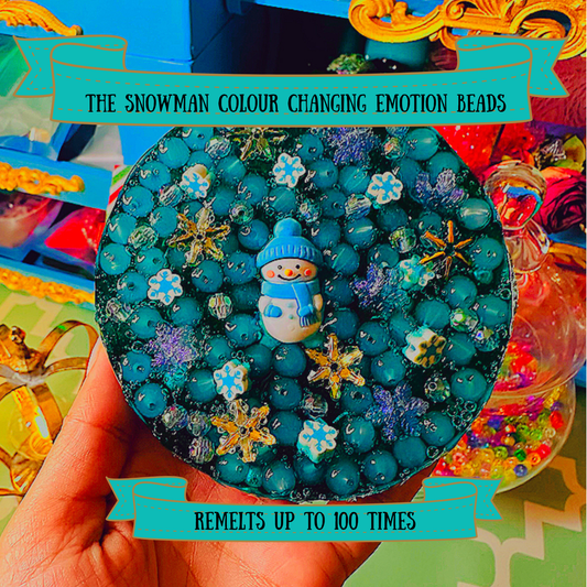 Snowman Emotion Bead (Picky Pad only)  Remeltable