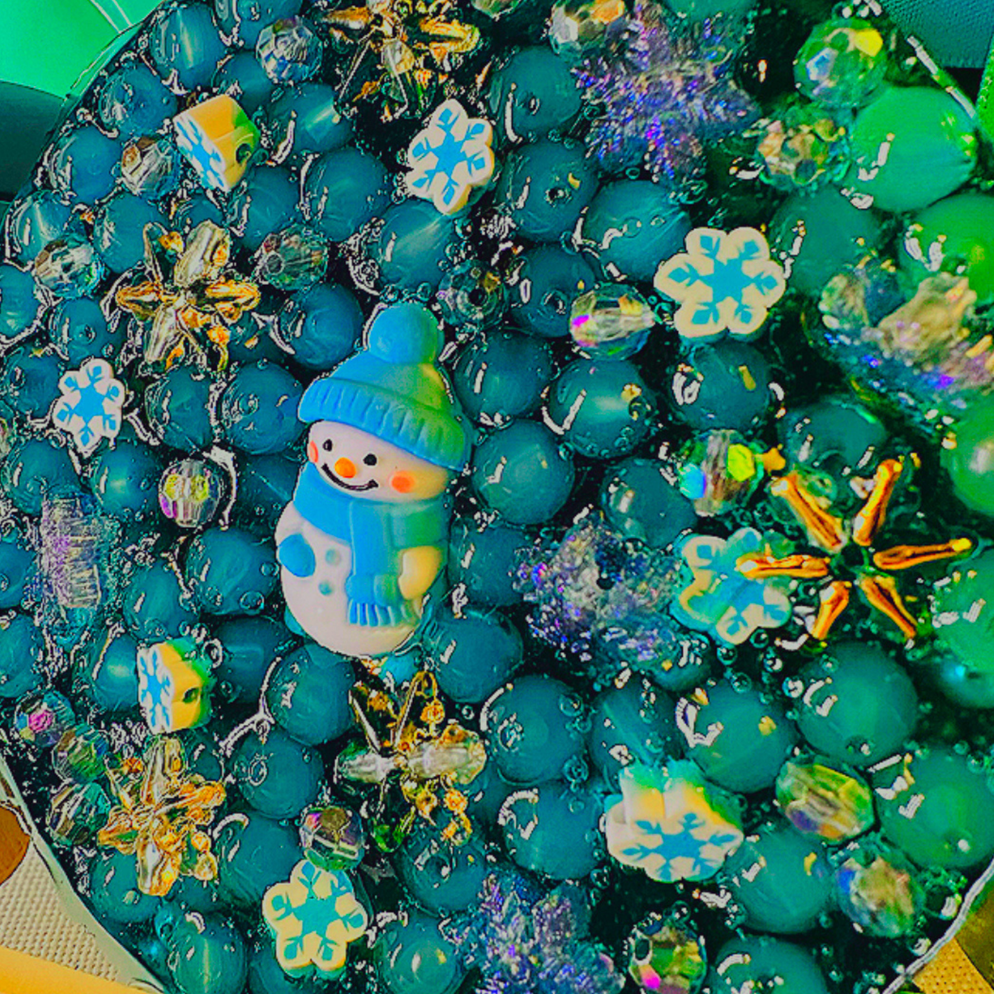 Snowman Emotion Bead (Picky Pad only)  Remeltable