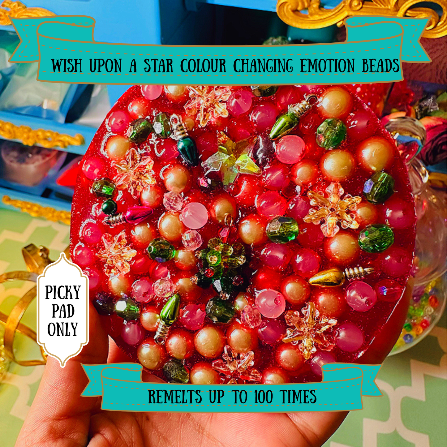 Wish Upon A Star Picky Pad only Emotion Bead Addition (Remeltable)