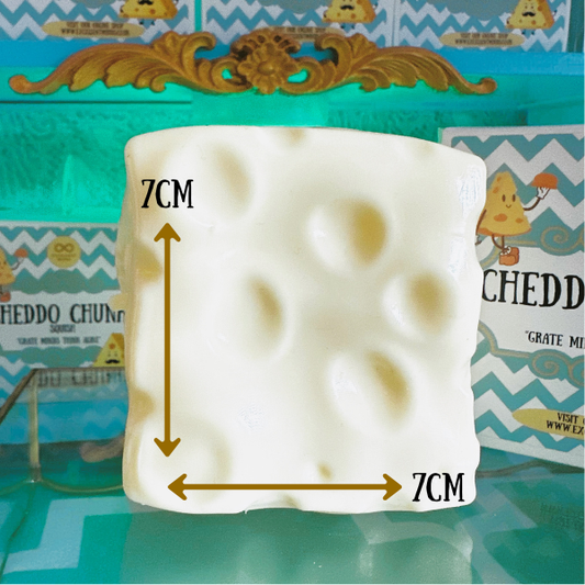 Cheddo Chunk Jumbo Cheese Squish 7cm