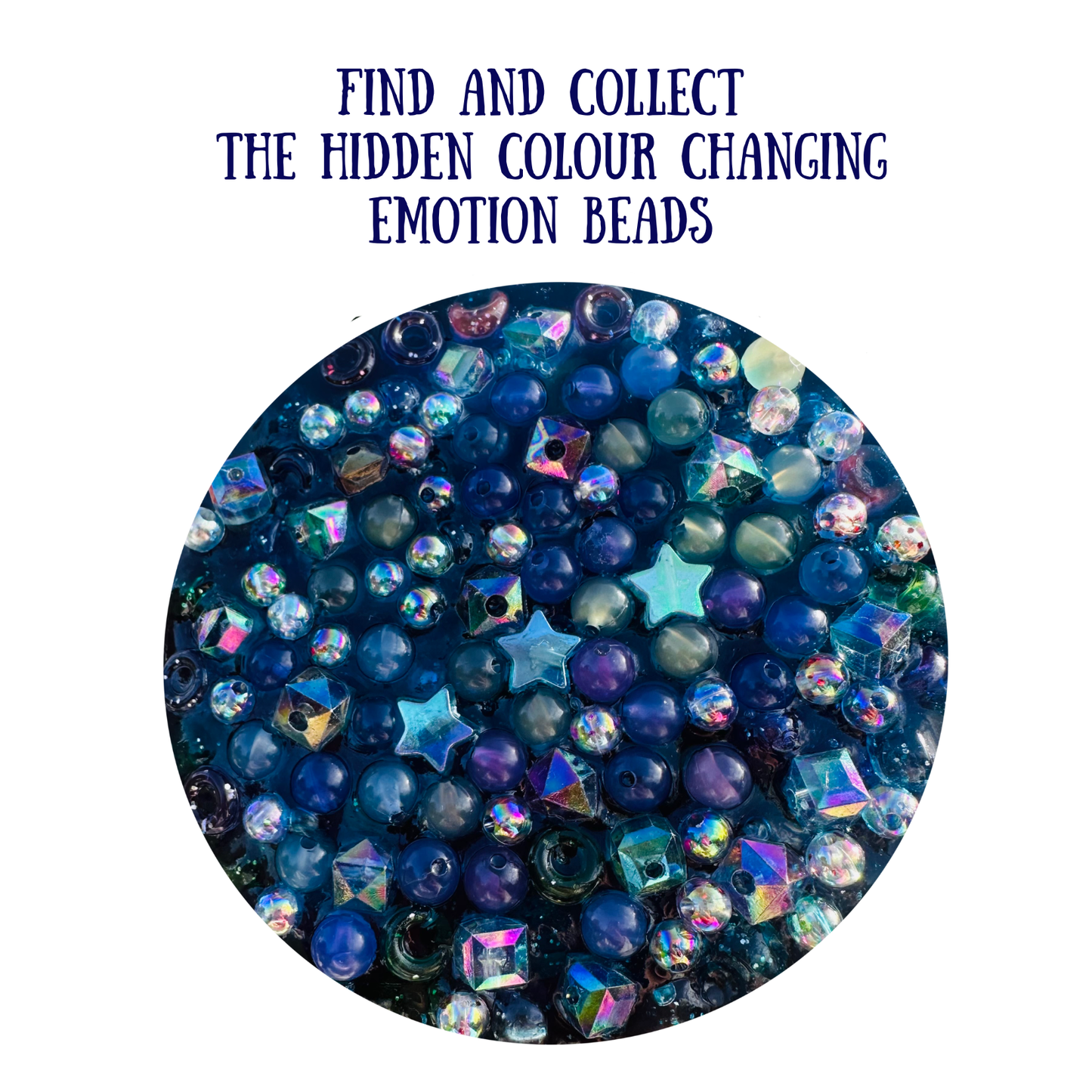 A Out Of This World Remeltable Picky Pad- colour changing emotion beads addition