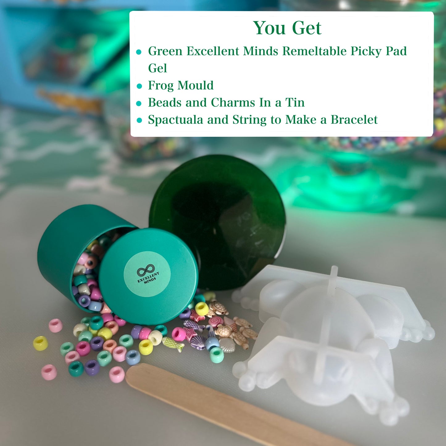 Make Your Own Frog Picky Pad Kit Reusable/Remelts