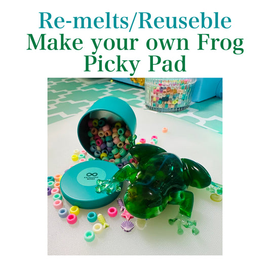 Make Your Own Frog Picky Pad Kit Reusable/Remelts