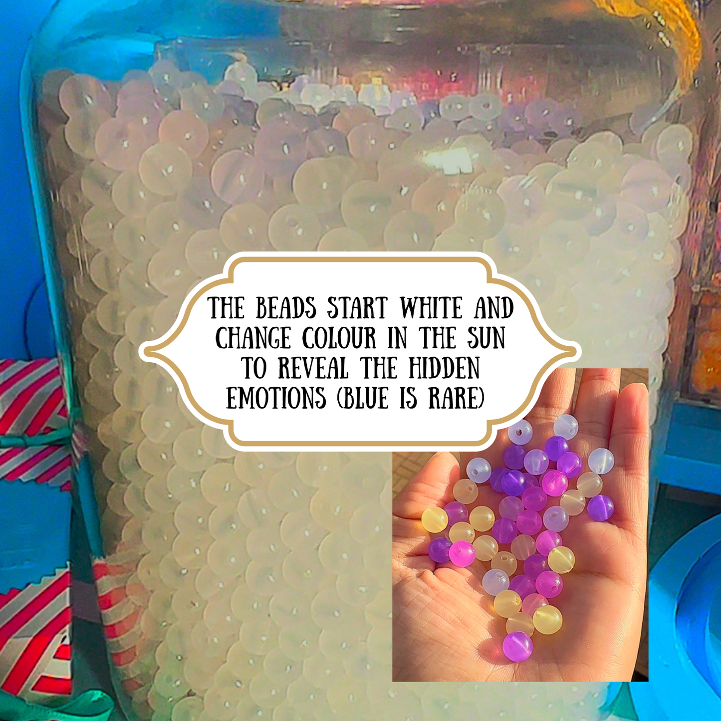 Penguin Picky Pad Colour Changing Emotion Beads Addition (Remeltable)